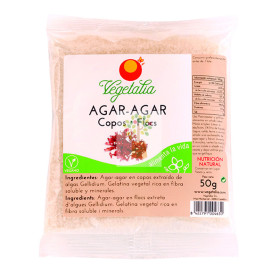 ALGA AGAR-AGAR EN COPOS 50Gr. VEGETALIA