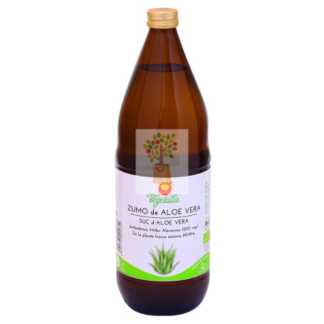 ZUMO DE ALOE VERA BIO 1Lt. VEGETALIA