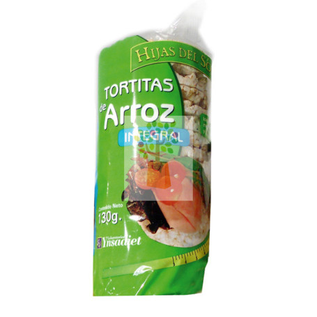 TORTAS DE ARROZ CON SAL 130Gr. HIJAS DEL SOL