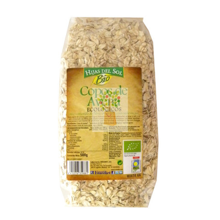 COPOS DE AVENA BIO 500Gr. HIJAS DEL SOL