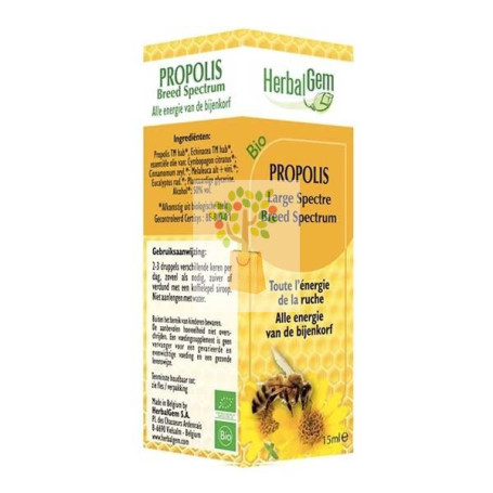 PROPOLEO JUNIOR GOTAS BIO 15Ml. HERBAL GEM