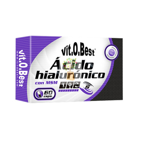 ACIDO HIALURONICO 60 CAPSULAS DE 400Mg. VIT.O.BEST