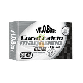 CALCIO MAGNESIO + VITAMINA D3 60 CAPSULAS VIT.O.BEST