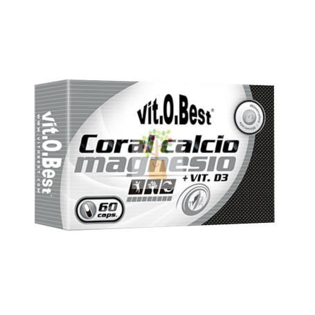 CALCIO MAGNESIO + VITAMINA D3 60 CAPSULAS VIT.O.BEST