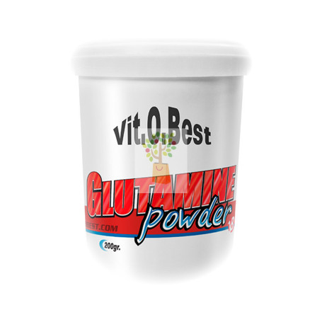 GLUTAMINA POWDER 200Gr. SABOR NEUTRO VIT.O.BEST