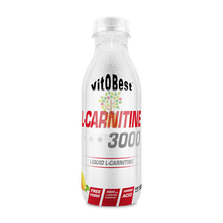 L-CARNITINE 3000 BOTELLA 500Ml. NARANJA VIT.O.BEST