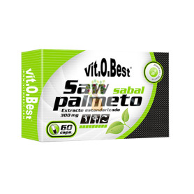 SAW PALMETO 300Mg. 60 CAPSULAS BAYAS DE SABAL VIT.O.BEST