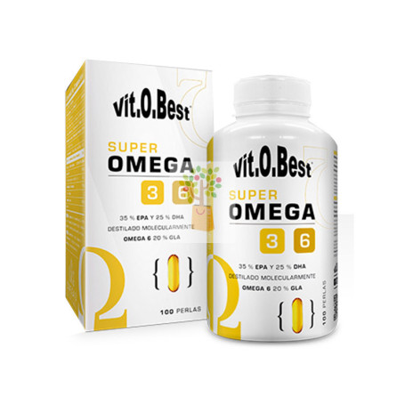 SUPER OMEGA 3-6 100 PERLAS VIT.O.BEST