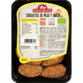 CROQUETAS DE MIJO Y QUESO 220Gr. NATURSOY