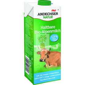 LECHE DE VACA ALPINA SEMIDESNATADA 1Lt. ANDECHSER