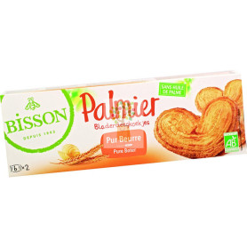PALMERAS CON MANTEQUILLA 100Gr. BISSON