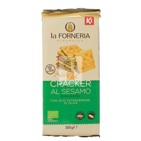 CRACKERS DE SESAMO 300Gr. BUONBIO