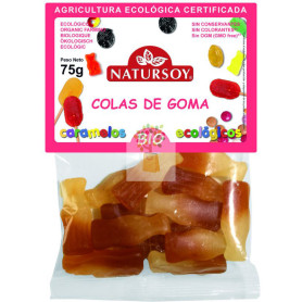 COLAS DE GOMA 75Gr. NATURSOY