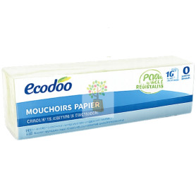 PAÑUELOS DE BOLSILLO TRIPLE CAPA 15UD ECODOO