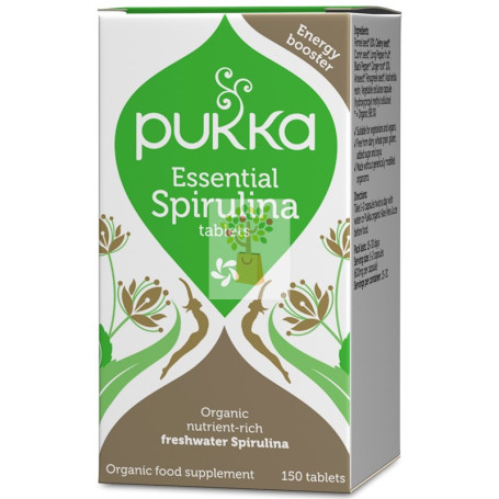 ESPIRULINA 150 COMPRIMIDOS PUKKA