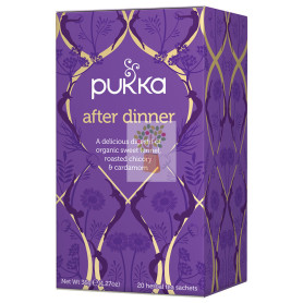 INFUSION DESPUES DE CENAR 20 FILTROS PUKKA