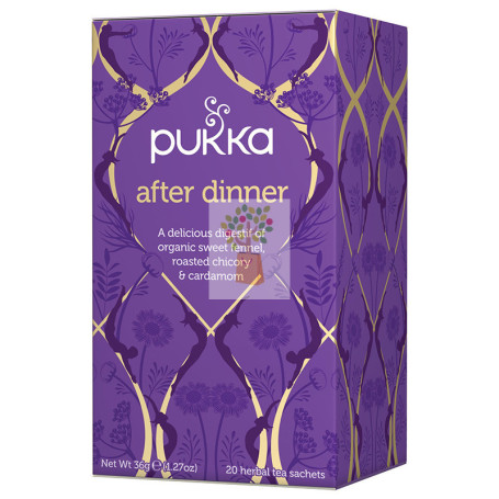 INFUSION DESPUES DE CENAR 20 FILTROS PUKKA