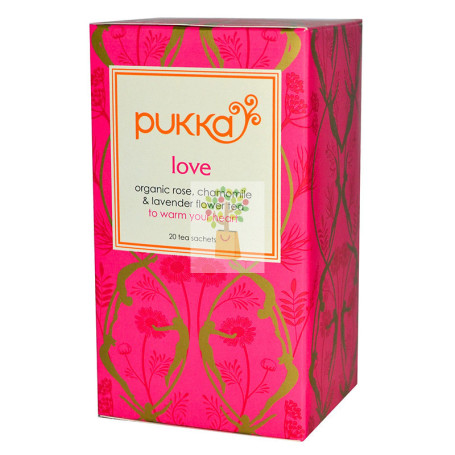 INFUSION LOVE 20 FILTROS PUKKA