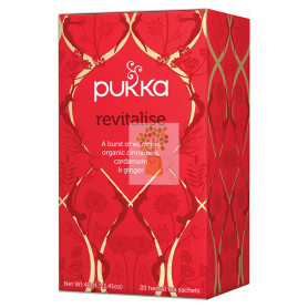 INFUSION REVITALIZANTE 20 FILTROS PUKKA