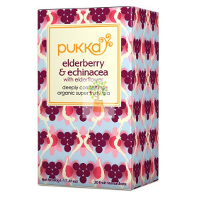 INFUSION SAUCO, EQUINACEA 20 FILTROS PUKKA