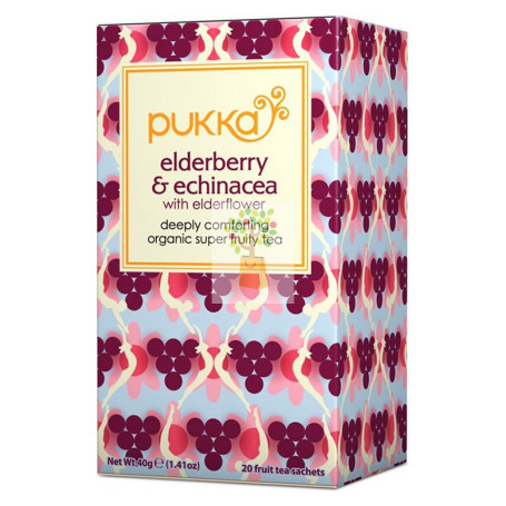 INFUSION SAUCO, EQUINACEA 20 FILTROS PUKKA