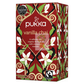 TE CHAI VAINILLA 20 FILTROS PUKKA