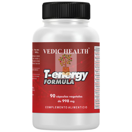 T-ENERGY FÓRMULA 90 CÁPSULAS VEDIC HEALTH