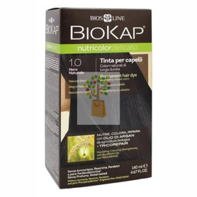 TINTE NUTRICOLOR 1.0 NEGRO 140Ml. BIOKAP