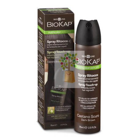 SPRAY TOUCH-UP CASTAÑO OSCURO 75Ml. BIOKAP