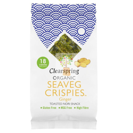 SNACK NORI CON JENGIBRE BIO CLEARSPRING