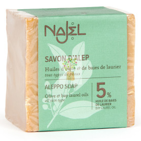 JABON DE ALEPO 5% 200Gr. NAJEL