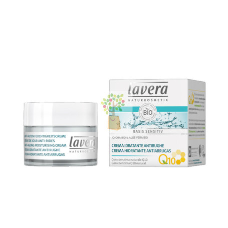 CREMA DE DIA Q10 BASIS SENSITIV 50Ml. LAVERA