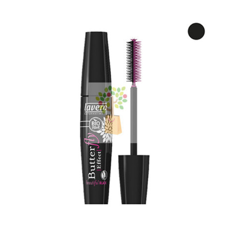 MASCARA EFECTO MARIPOSA BLACK 11Ml. LAVERA
