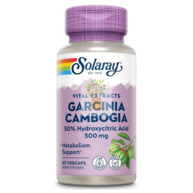 GARCINIA CAMBOGIA 500Mg. 60 CAPSULAS VEGETALES SOLARAY