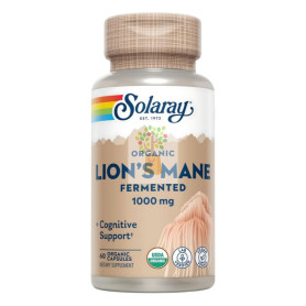 MELENA DE LEÓN (LIONS MANE) 100MG 60 CÁPSULAS VEGETALES SOLARAY