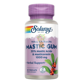 MASTIC GUM 500Mg. 45 CAPSULAS VEGETALES SOLARAY