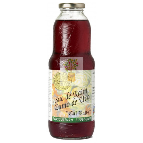 ZUMO DE UVA NEGRA 1Lt. CAL VALLS