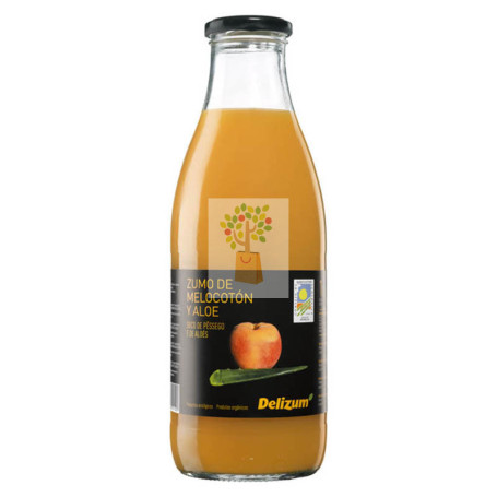 ZUMO DE MELOCOTON Y ALOE 1Lt. DELIZUM
