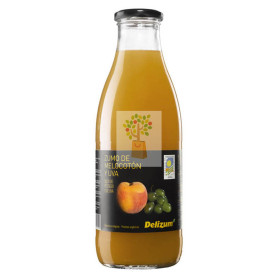 ZUMO DE MELOCOTON Y UVA BLANCA 1Lt. DELIZUM