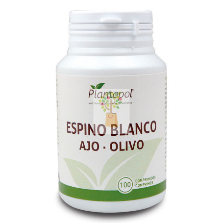 ESPINO BLANCO, AJO, OLIVO, FOS 100 COMPRIMIDOS PLANTA POL