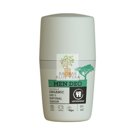 DESODORANTE DE HOMBRE ROLL-ON 50Ml. URTEKRAM