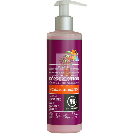 BODY LOCION FRUTOS ROJOS ECO 245Ml. URTEKRAM