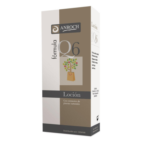 LOCION CAPILAR FORMULA Q6 250Ml. ANROCH FARMA