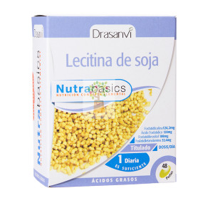LECITINA DE SOJA 1200Mg. 48  PERLAS DRASANVI