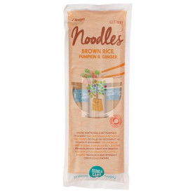 BROWN RICE NOODLES S/G 250Gr. TERRASANA