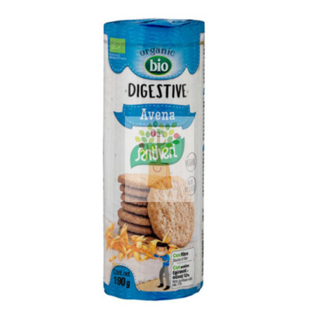 GALLETAS DIGESTIVE AVENA BIO 190Gr. SANTIVERI