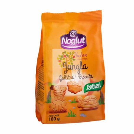 NOGLUT GALLETAS JUNGLA 100Gr. SANTIVERI