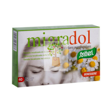 MIGRADOL (TANACETUM) CAPSULAS 14Gr. SANTIVERI