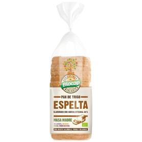 PAN DE MOLDE DE ESPELTA INTEGRAL CON MASA MADRE 400G BIOCOP