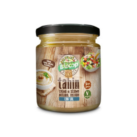 TAHIN INTEGRAL TOSTADO CON SAL 225Gr. BIOCOP
